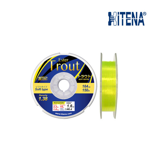 하이테나 트라우트 에스테르 얼티메이트 라인 150m-옐로우 송어전용라인(HA48315)