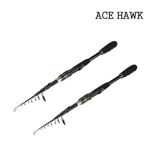 ACE HAWK 블랙호크2 스피닝/베이트 접이식로드(ACE-BK2)